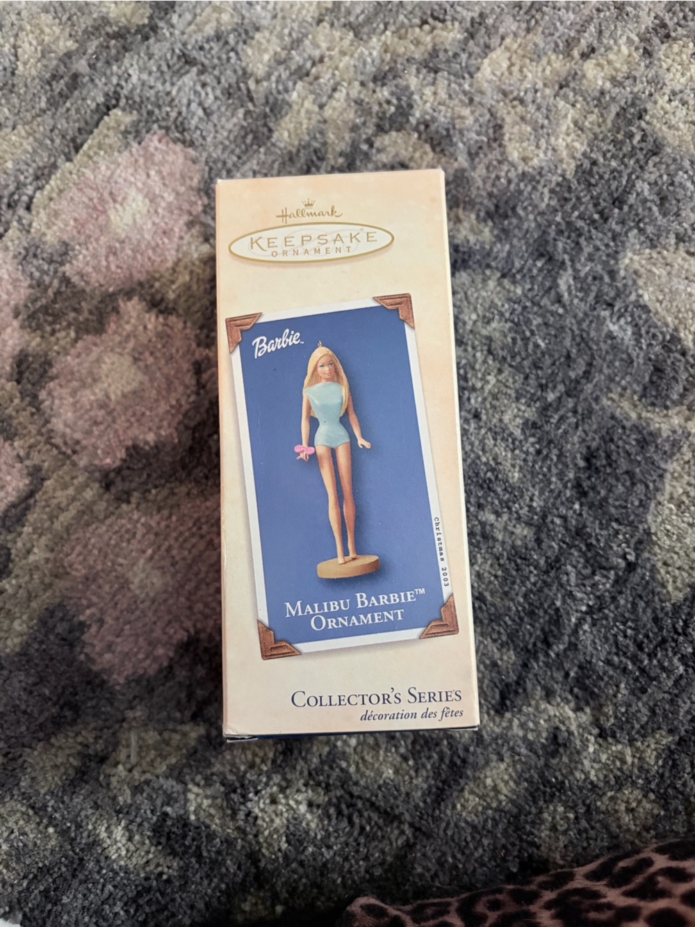 Hallmark Malibu Barbie Ornament in Light Blue